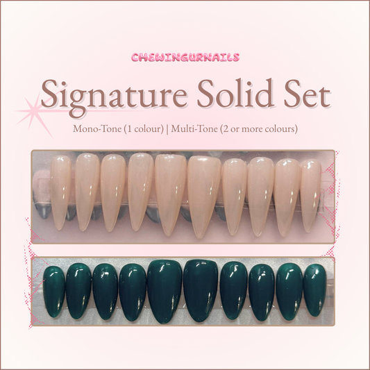Signature Solid Set