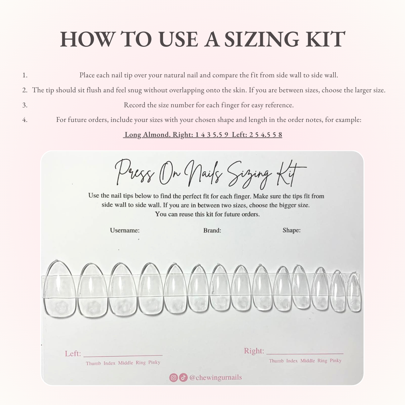 Sizing Kit